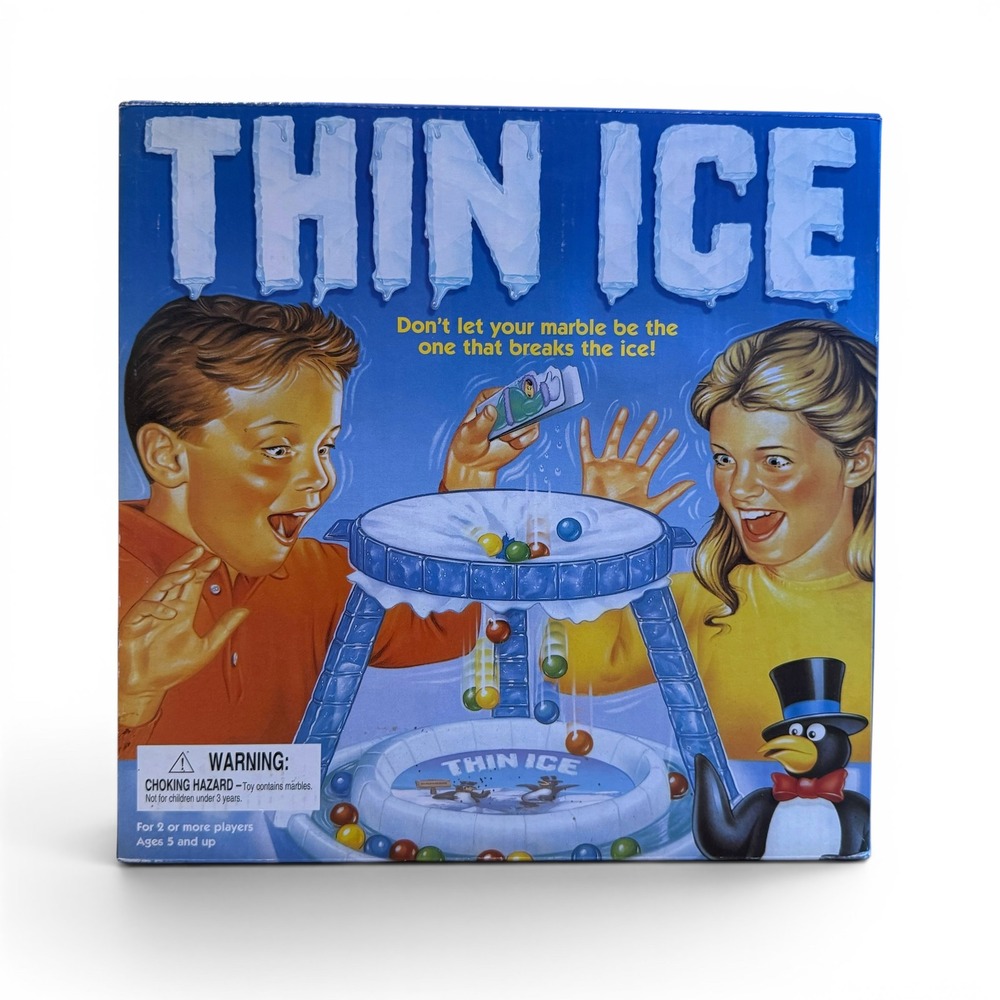Pressman Thin Ice Board Game Kids Vintage Skill Action 2005